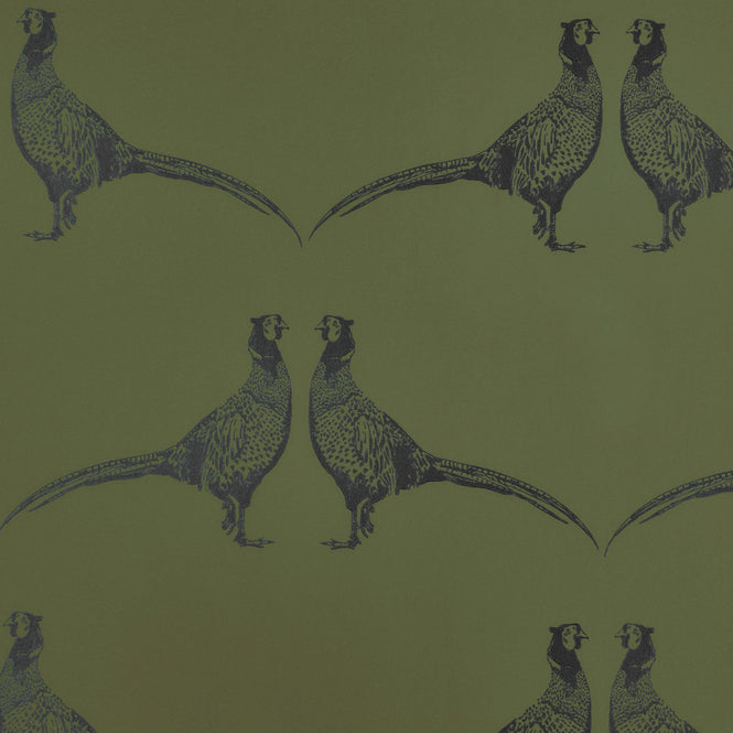 Barneby Gates / WALLPAPER BOOK VOL IV / Pheasant Camo Green BG1500101