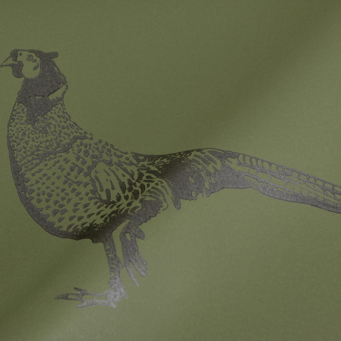 Barneby Gates / WALLPAPER BOOK VOL IV / Pheasant Camo Green BG1500101