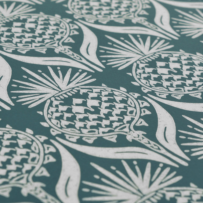 Barneby Gates / WALLPAPER BOOK VOL Ⅴ / Artichoke Thistle Teal BG1900201