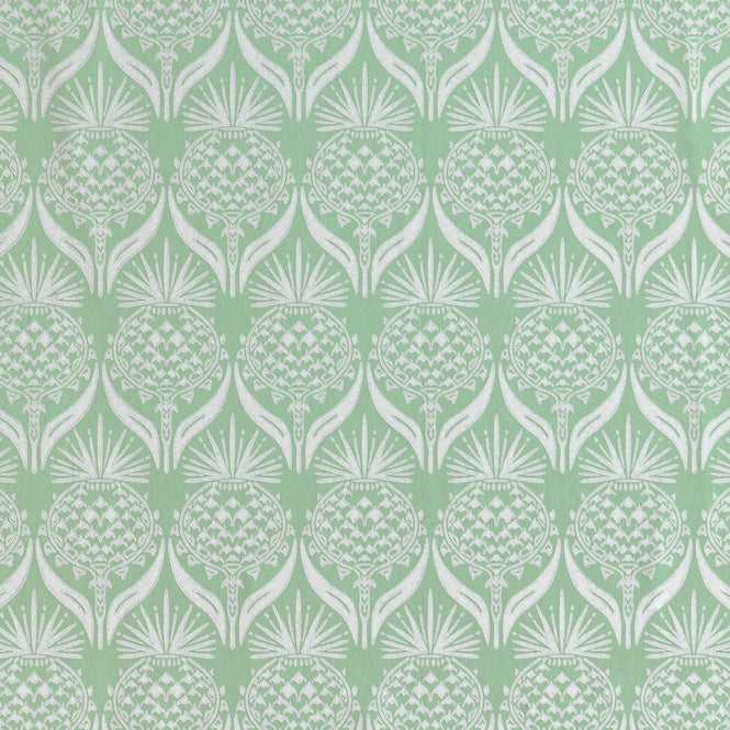 【A4サンプル】Barneby Gates / WALLPAPER BOOK VOL Ⅴ / Artichoke Thistle Spring Green BG1900202