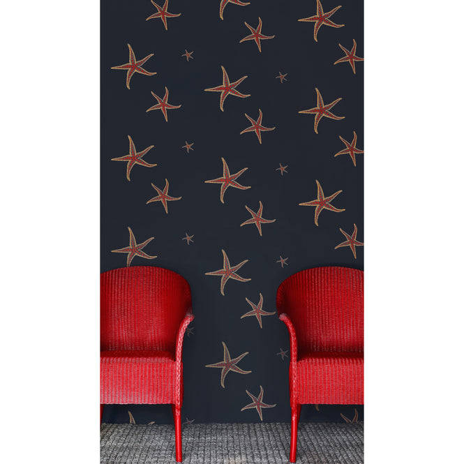 Barneby Gates / WALLPAPER BOOK VOL Ⅵ / Starfish Navy/Sienne BG2200101
