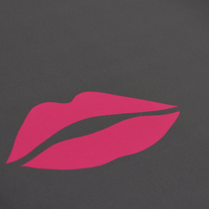 Barneby Gates / TABITHA WEBB / Lips Hot Pink on grey BG/TW02/01