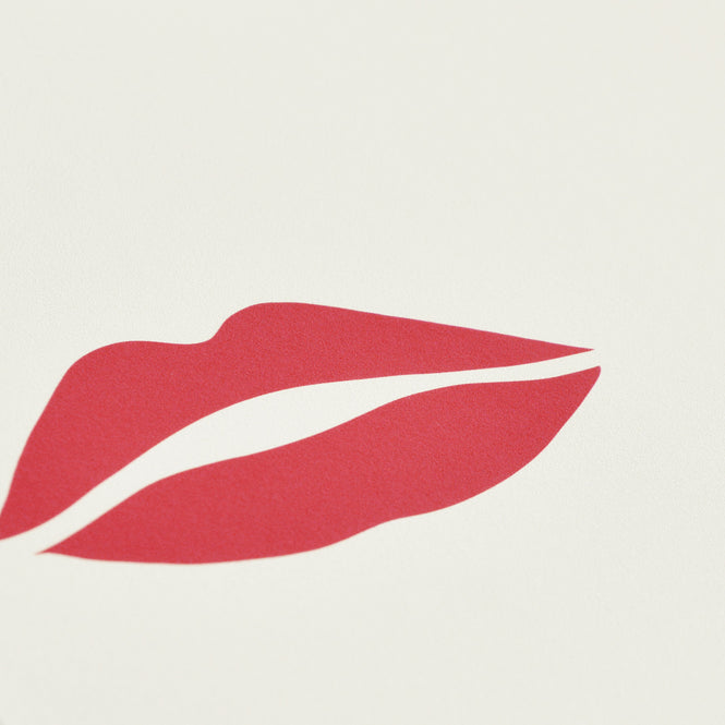 Barneby Gates / TABITHA WEBB / Lips Red On Cream BG/TW02/02