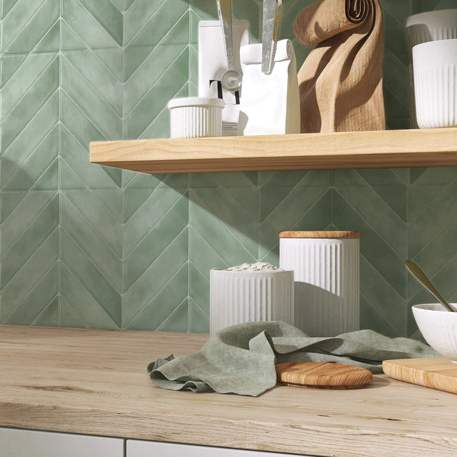 Smart Tiles / Chevron Tiles / Solna SM1251G-04-QG（GLOSS finish）