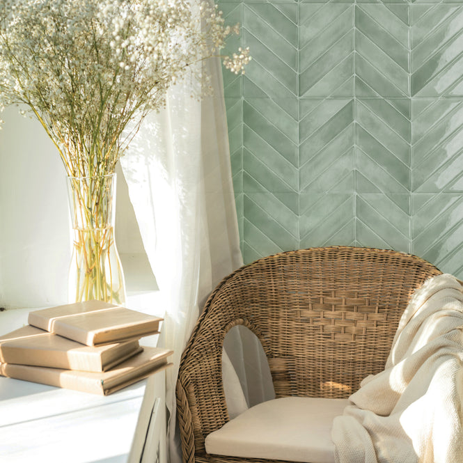 Smart Tiles / Chevron Tiles / Solna SM1251G-04-QG（GLOSS finish）