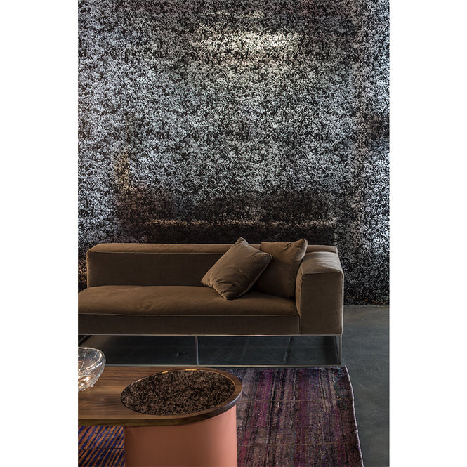 輸入壁紙 Andy Warhol / CROWD (Where's Warhol) / Licorice on Chrome Mylar (single roll)