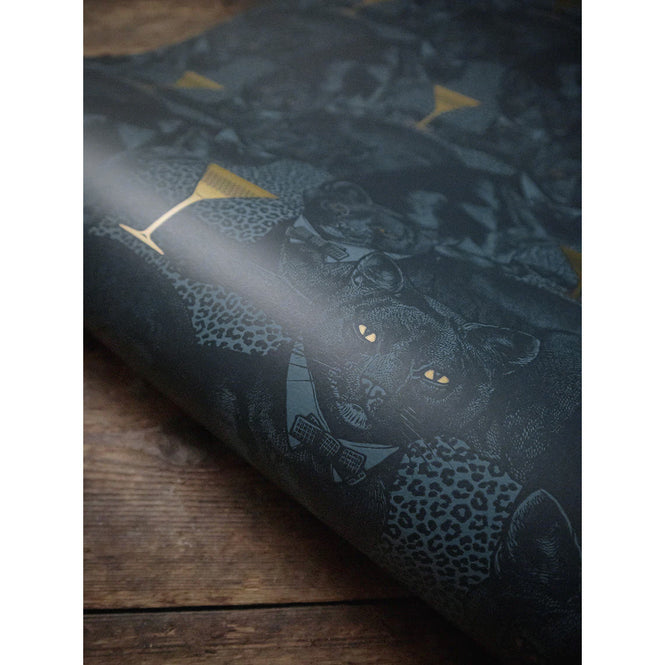 DIVINE SAVAGES / Cat-titude 'Fierce Blue' / DVS076-CAT-BLUE-WR