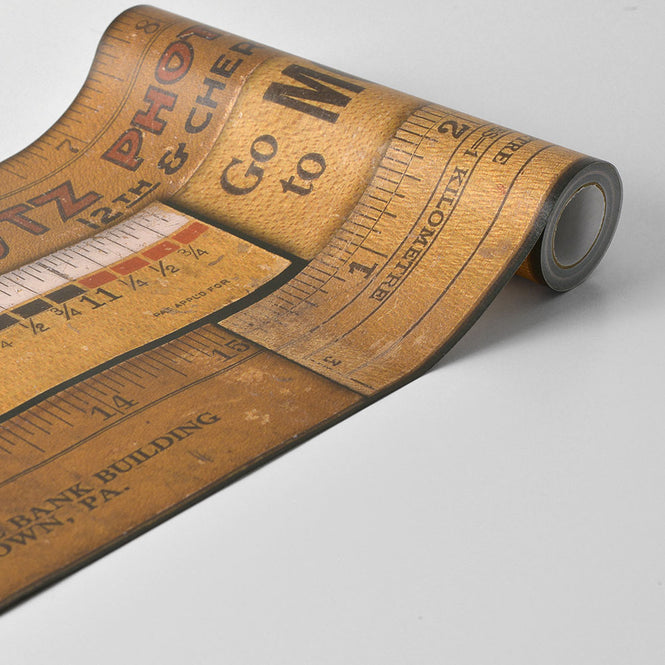 マステ感覚で貼る壁紙 【EASY WALL TAPE®︎】NLXL / Printed Rulers Small A ENX01