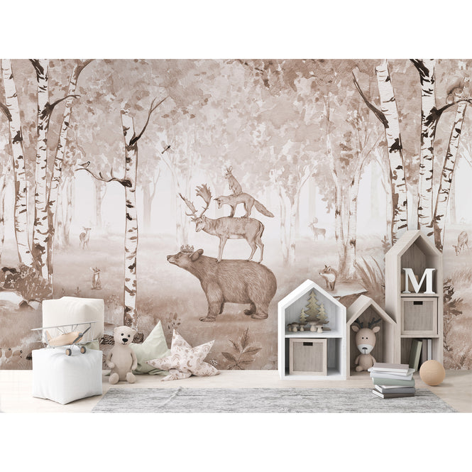 KIKKI BELLE / Bear King Brown W13299