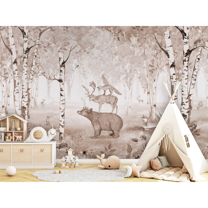 KIKKI BELLE / Bear King Brown W13299