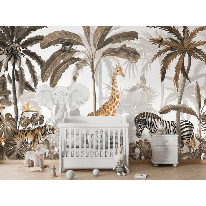 KIKKI BELLE / Jungle Jive Sepia W13324