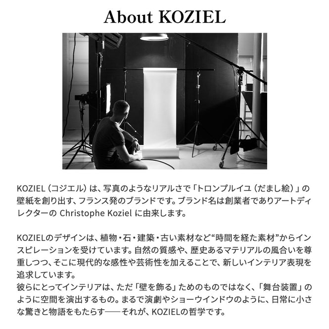 KOZIEL / Papier peint panoramique jungle urbaine au crepuscule / LPV016