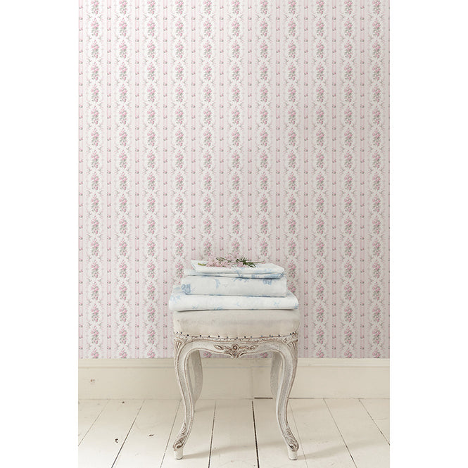 【限定数】はがせる シール 壁紙 NU WALLPAPER / Pink Parfait Dreamy Days Peel and Stick Wallpaper / LFS6111