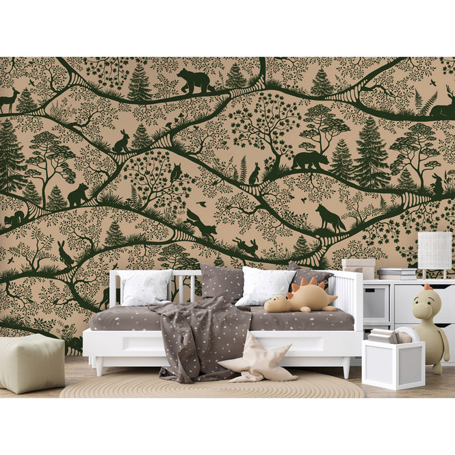 Oliver Robins / Nordic Nature - beige green W17758