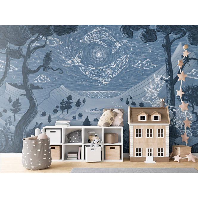 Oliver Robins / Spirit Night - blue W17765