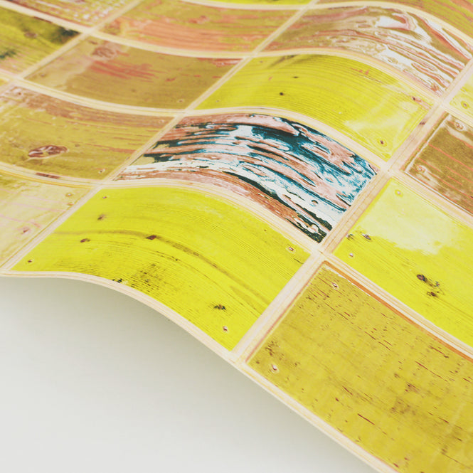 Waste Tiles Wallpaper by Piet Hein Eek / Yellow PHE-23