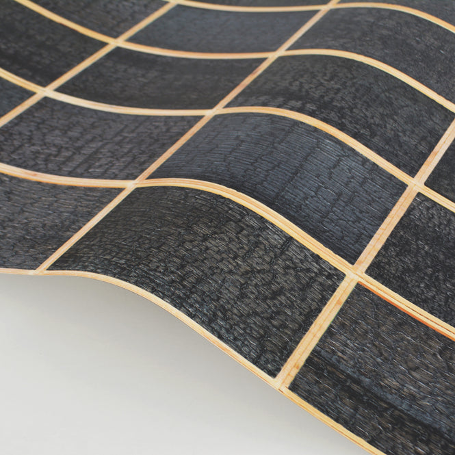 Waste Tiles Wallpaper by Piet Hein Eek / Burnt PHE-27