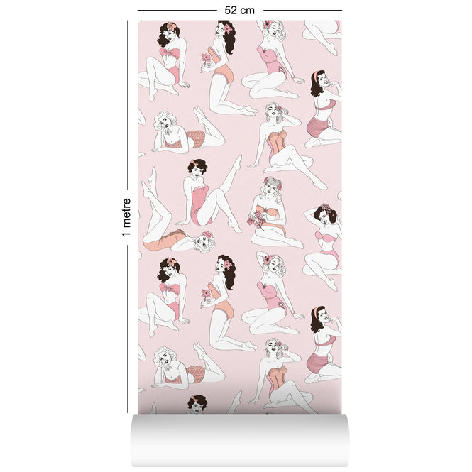 Dupenny Pin-Up  / Rose Blush