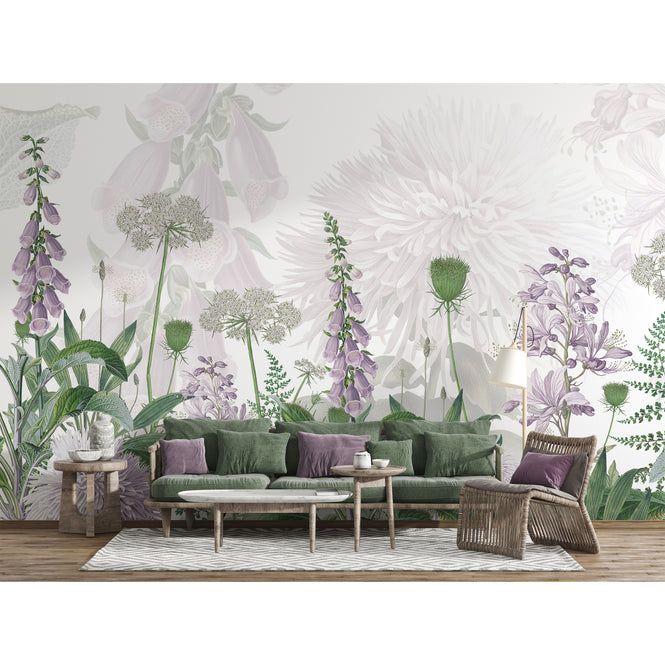 Sir Edward / Foxglove Flowers W13369