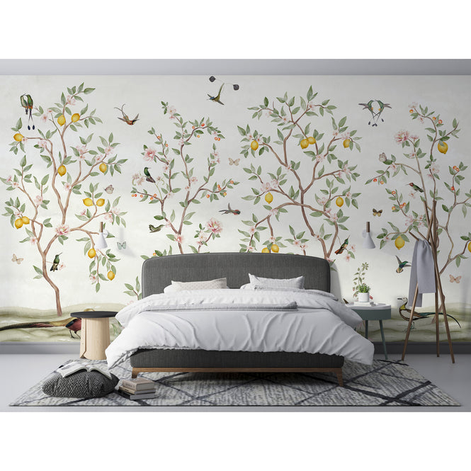Sir Edward / Lemon Tree Chinoiserie White W13373