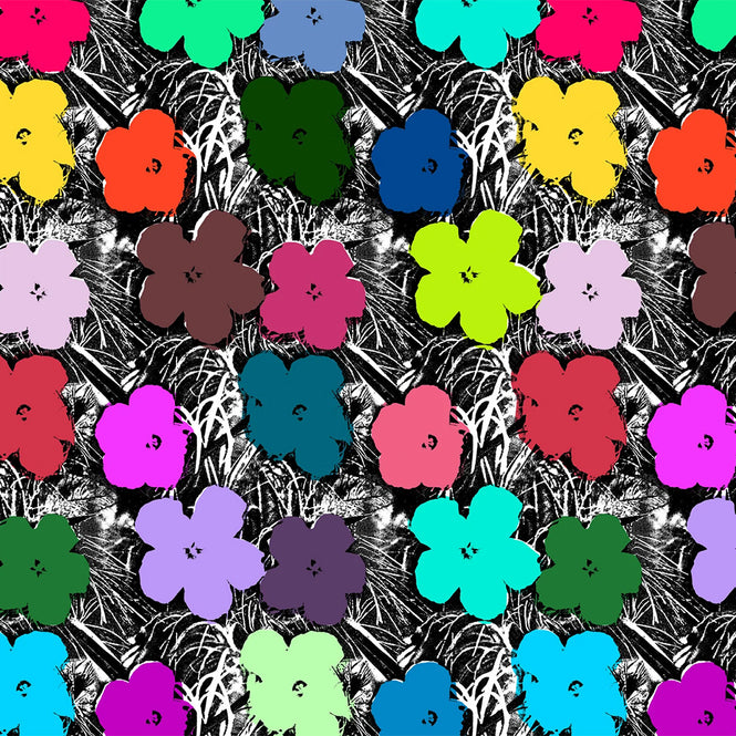 輸入壁紙 Andy Warhol / Small Flowers / Full Spectrum