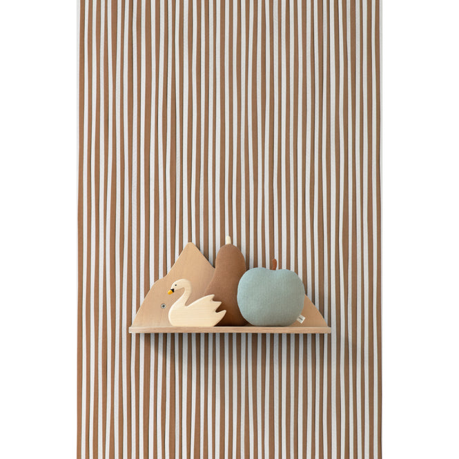 studio ditte / Stripes wallpaper caramel【2パネル1セット】