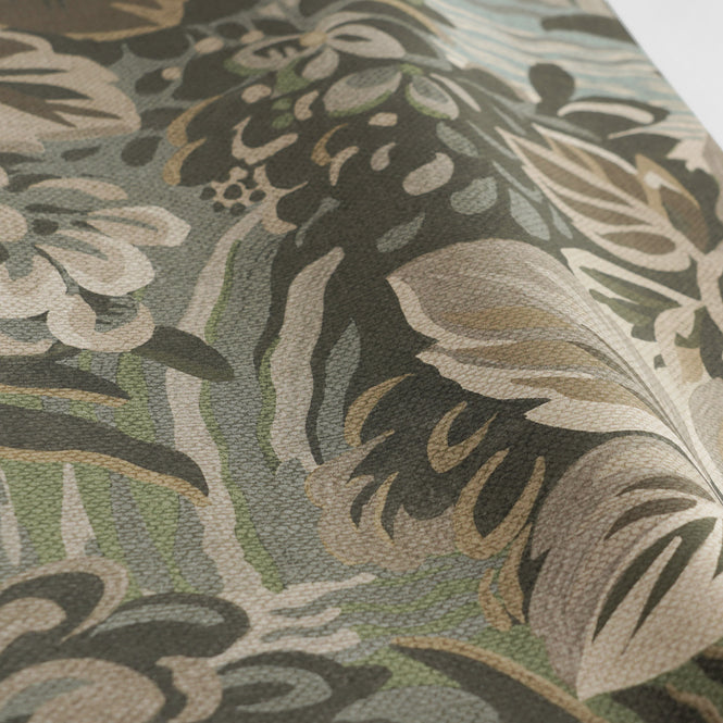 輸入壁紙 THIBAUT / Boxwood / NIGHT GARDEN T10532