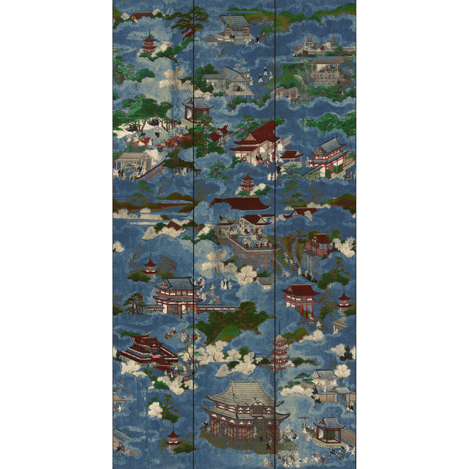 MINDTHEGAP / The Curator's Cabinet / FLOATING WORLD Blue WP20646