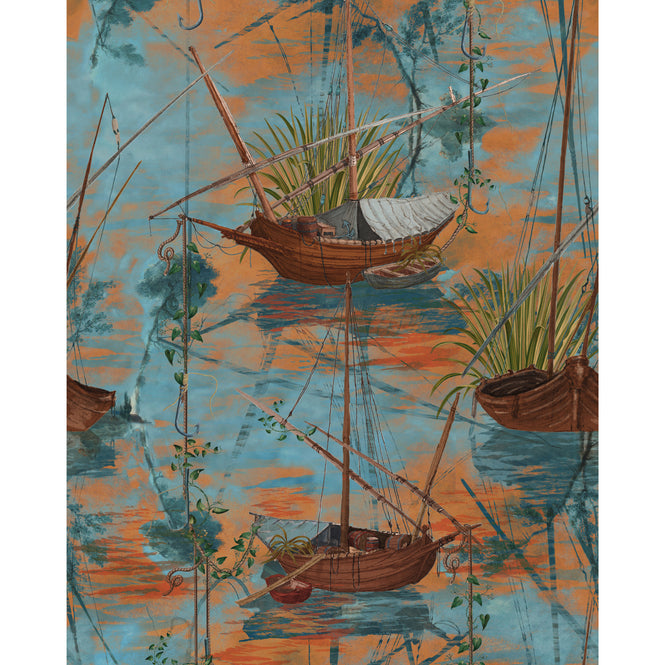 MINDTHEGAP / THE WETLANDS / MOORED BOATS Aquarius WP20724