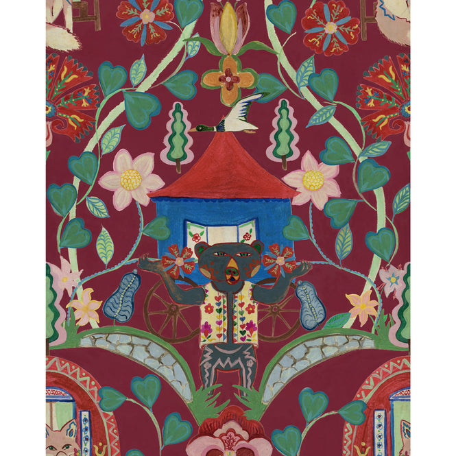 輸入壁紙 MINDTHEGAP / TRANSYLVANIAN RHAPSODY / GYPSY FAIRYTALE Ruby WP20918