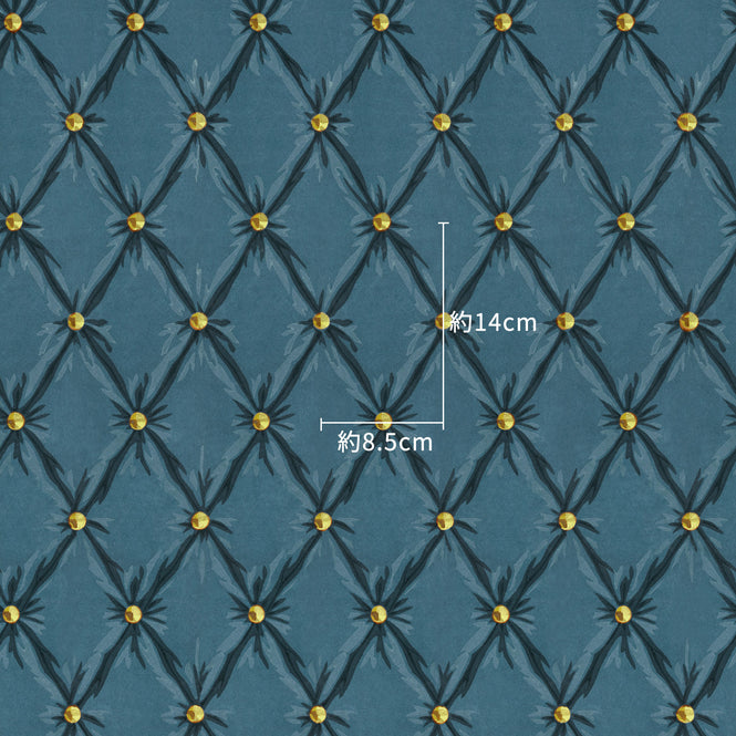 MINDTHEGAP / ORIENT EXPRESS / TUFTED PANEL Blue Moon WP30170