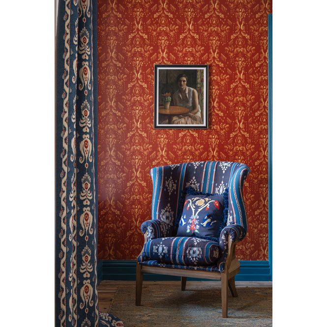 輸入壁紙 MINDTHEGAP / TRANSYLVANIAN RHAPSODY / ANCESTRAL IKAT Copper WP30262