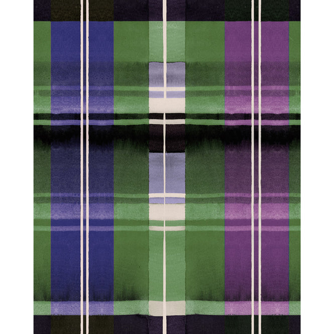 輸入壁紙 MINDTHEGAP / TRANSYLVANIAN RHAPSODY / KERSCHDORF Plaid foliage WP30279