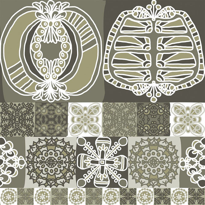 【WALLTZ】ハシジュンコ / 2% Gray NWZ-2PGY (49cm×3mサイズ)