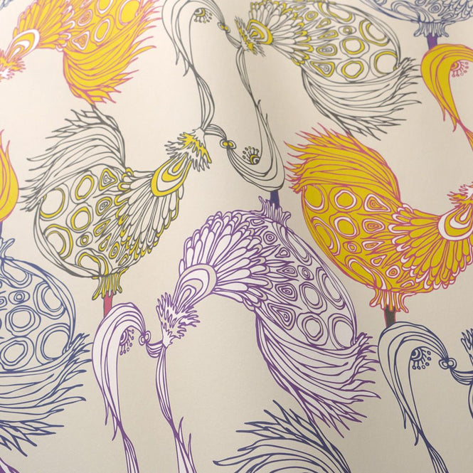 【WALLTZ】ハシジュンコ / TRICK Beige NWZ-TKBE (49cm×3mサイズ)