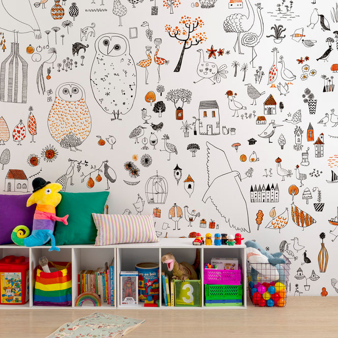 ※壁の高さ2.5mの場合の施工イメージです