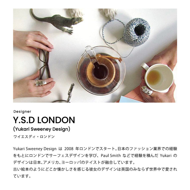 マステ感覚で貼る壁紙 【EASY WALL TAPE®︎】YSD LONDON / Derby Charlotte EYD01