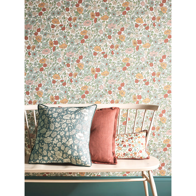 【A4サンプル】LIBERTY / POPPY MEADOWFIELD / LICHEN 07221001F