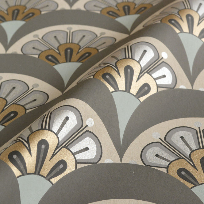 LIBERTY / DECO SCALLOP / PEWTER 07241001N