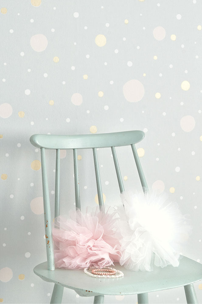 Majvillan / Confetti Grey / Gold / 117-01