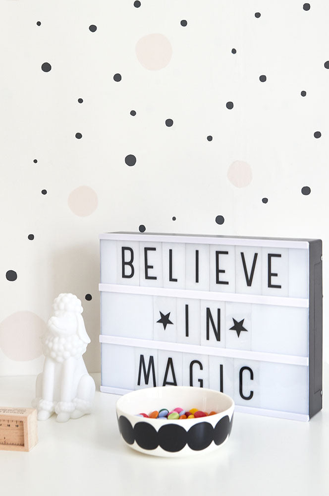 Majvillan / Confetti Soft Black / 117-03