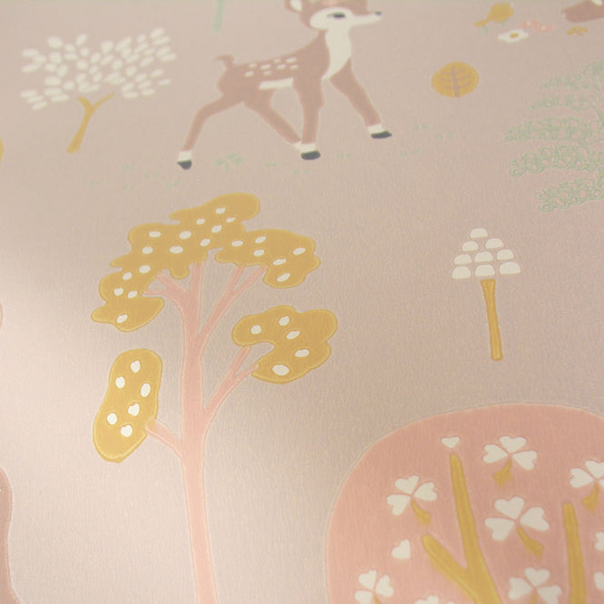 輸入壁紙 Majvillan / Wish upon your dreams / Golden woods dusty lilac 125-04