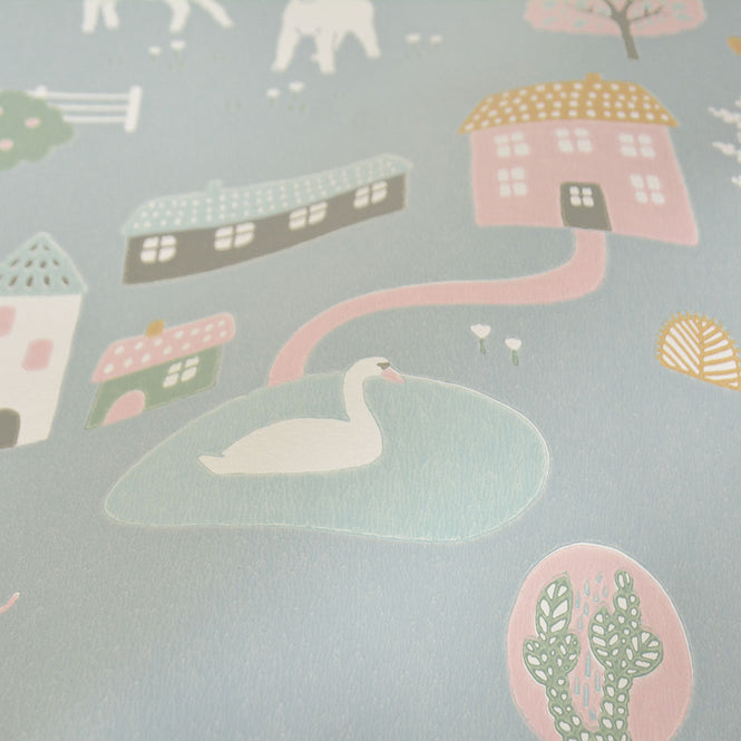 Majvillan / My Farm stone blue / 127-02