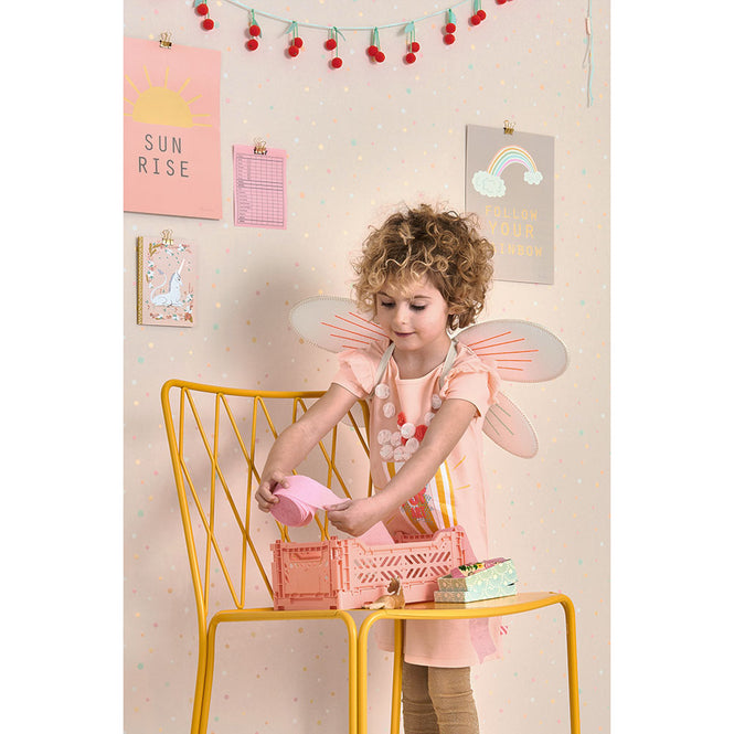 輸入壁紙 Majvillan / Wish upon your dreams / Stardust lovely pastel pink 128-03