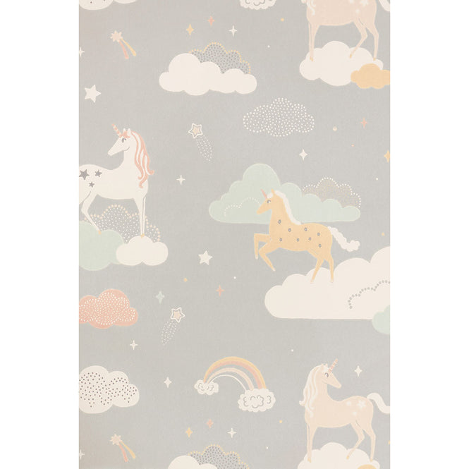 Majvillan / Rainbow treasures mud grey / 129-01