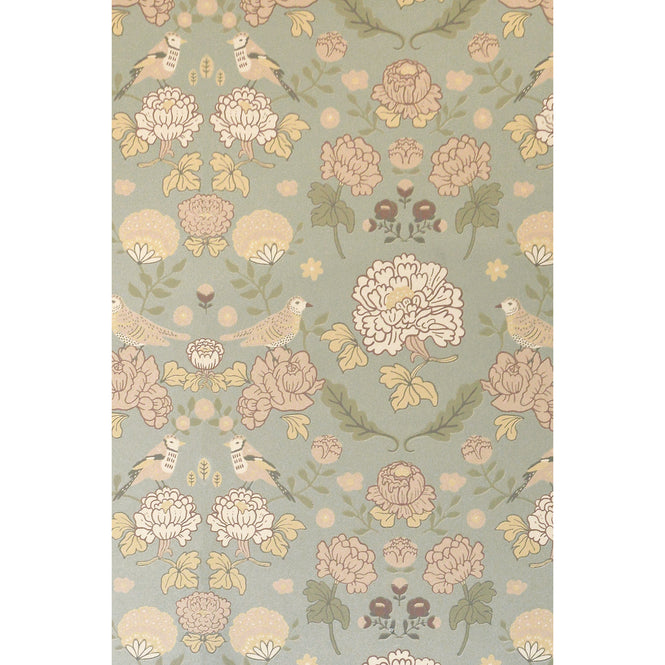 【限定数】輸入壁紙 Majvillan / the Poetry collection / June saga green 136-02