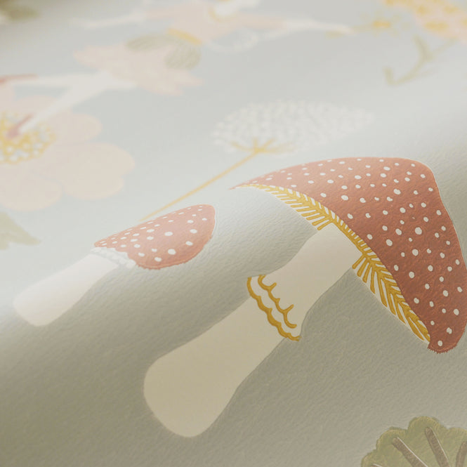 輸入壁紙 Majvillan / the Poetry collection / Old Garden gentle blue 138-02