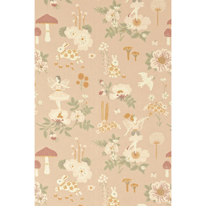 【切売m単位】Majvillan / Old Garden dusty rose / 138-03