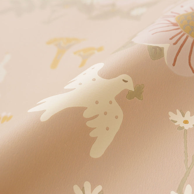 【限定数】輸入壁紙 Majvillan / the Poetry collection / Old Garden dusty rose 138-03