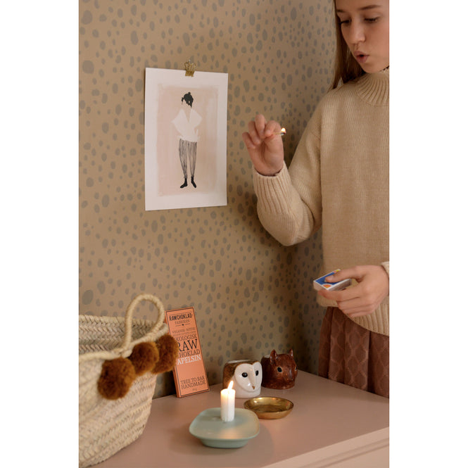 Majvillan / Animal Dots soft brown / 142-01